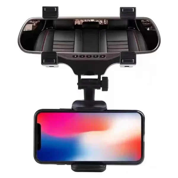 Suporte para celular para carro, montagem automática, espelho retrovisor, carro, caminhão, gps 360 - Image 5